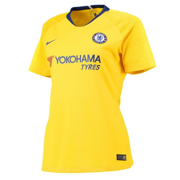 Trikot Chelsea Auswarts Damen 2018-19 Gelb Fussballtrikots Günstig